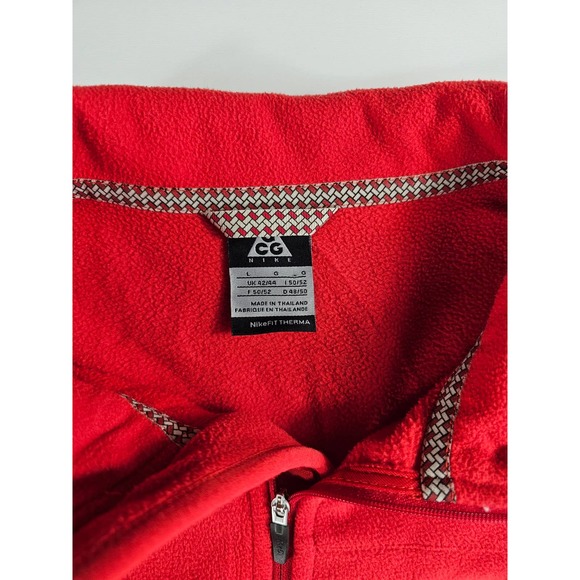 Nike Paralympic Vancouver 2010 zip up fleece size large EUC - Picture 3 of 7